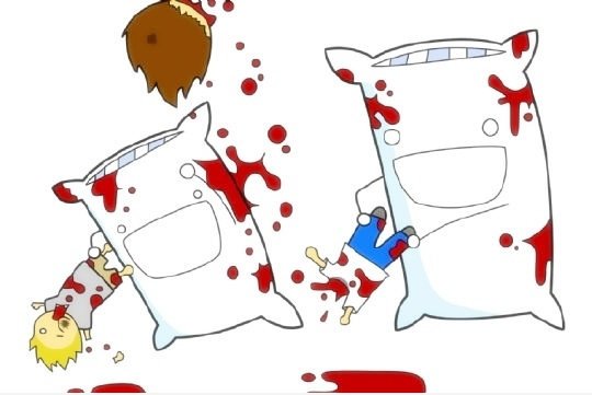Role Umgekehrt Pillow Fight