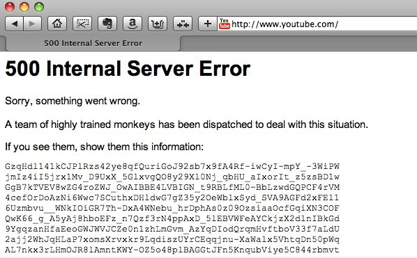 Youtube und seine hoch trainierten Affen