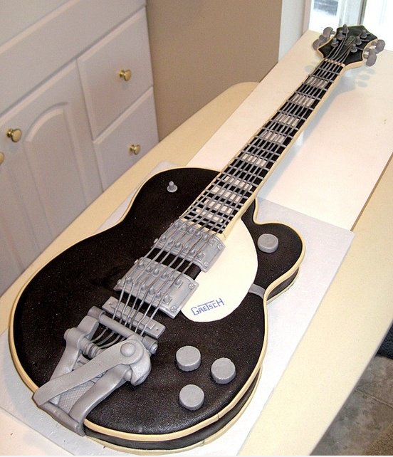 Erstaunlich Gitarre Kuchen