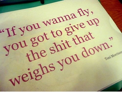 If You Wanna Fly ..