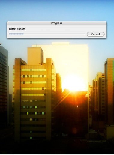 Filter: sunset