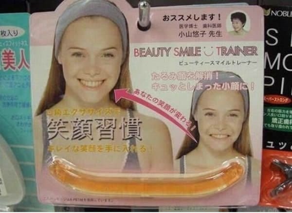 Beauty Lächeln Trainer
