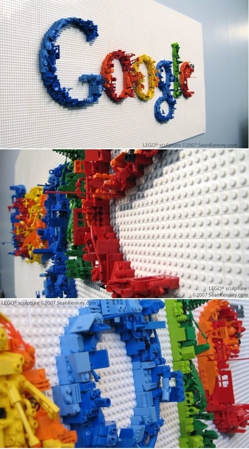 Lego Google Logo