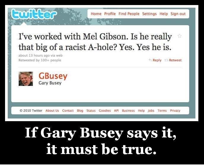 Busey auf Gibson