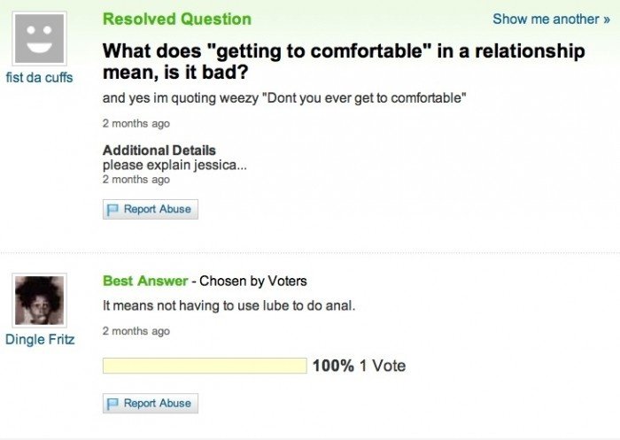Was ist ein komfortables Beziehung?