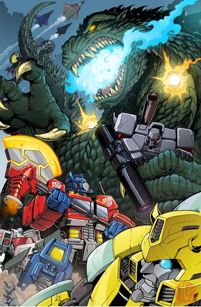 Godzilla vs The Transformers