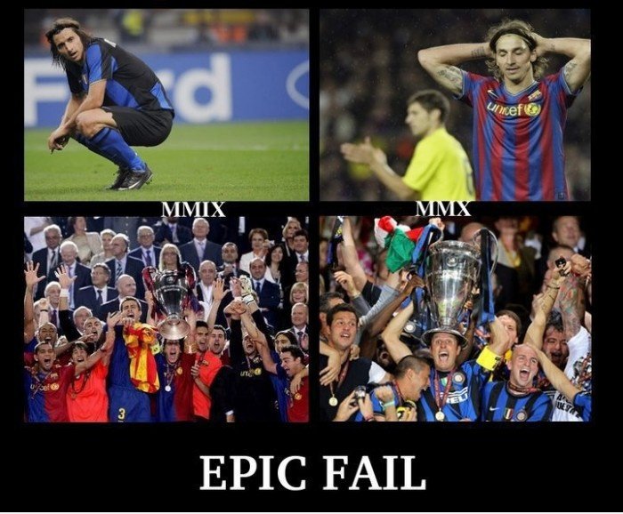 Epic Fail Ibrahimovic