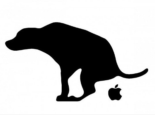 Apple ist dog-iS ** t