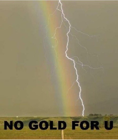 NO GOLD