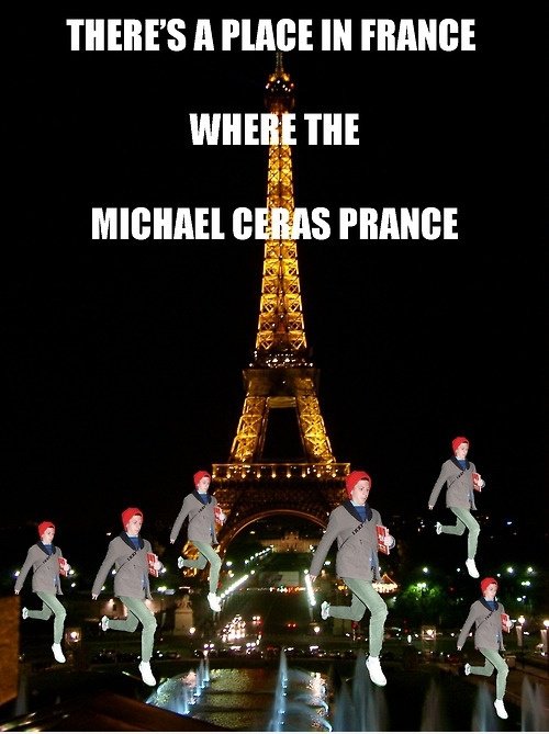 Es ist ein Ort wo Micheal Ceras Prance