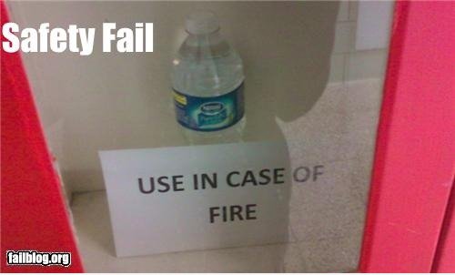 Fire Safety FAIL