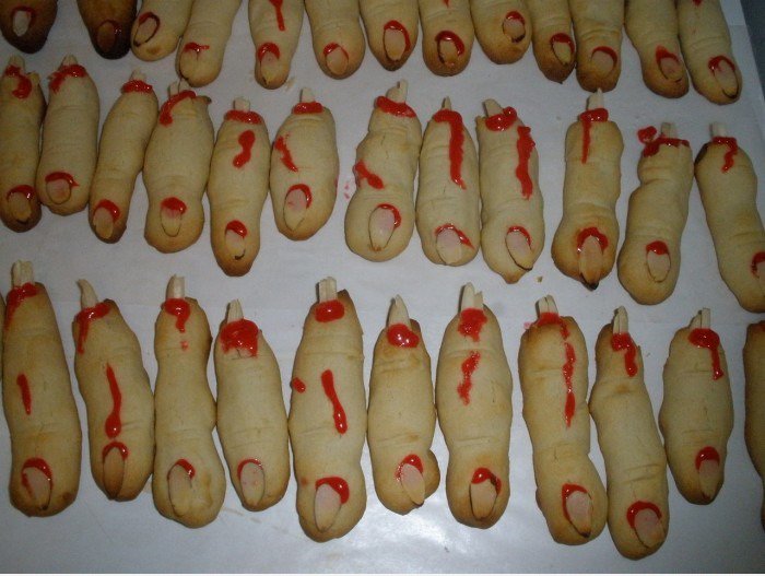 Was halten Sie von den Cookies ich für mein Büro Halloween-Party gemacht denken?