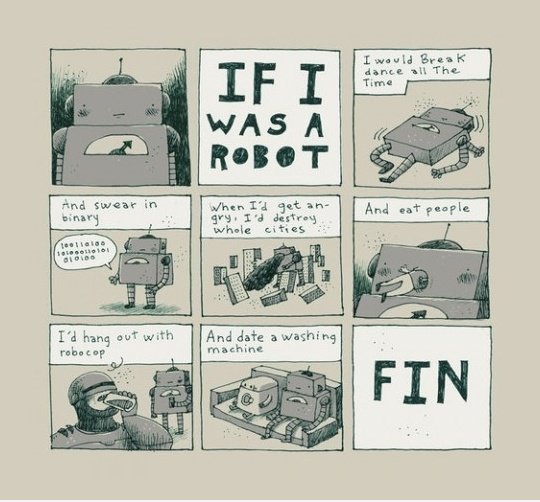 Wenn ich ein Roboter ...