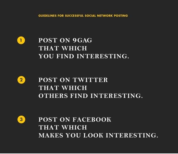 Leitlinien für eine erfolgreiche Social Network Posting