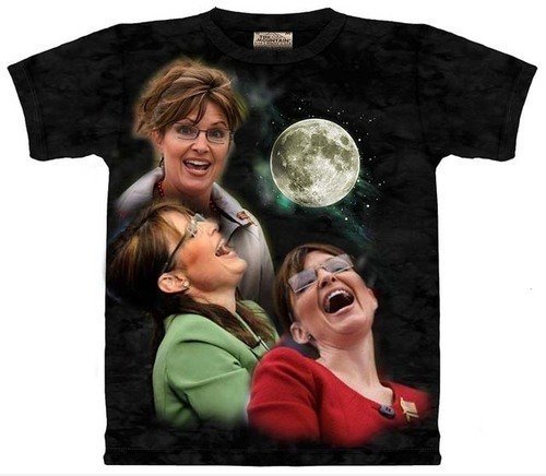Drei Palin Mond