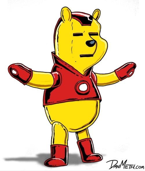 Iron Man x Winnie the Pooh
