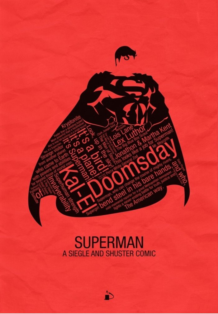 Superman Typography