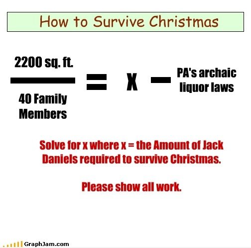 Wie um zu überleben Weihnachten