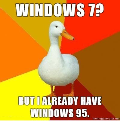 Windows 95> alles