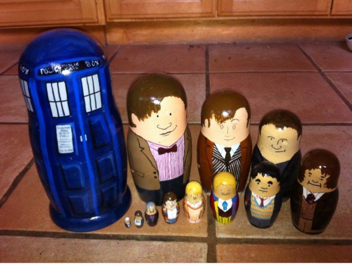 Doctor Who Nesting Dolls