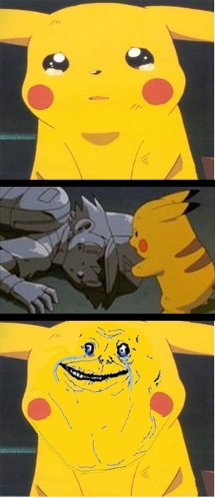 Picachu Forever Alone
