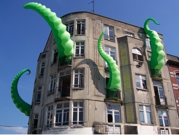 Octopied Gebäude