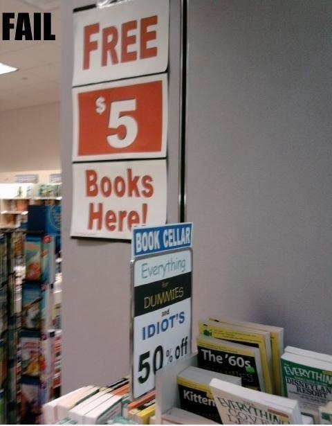 Free Books FAIL