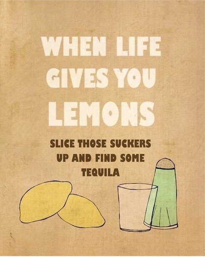 Wenn das Leben Ihnen Zitronen