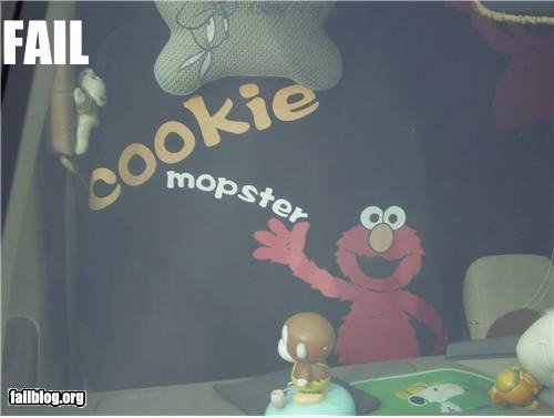 Cookie Monster FAIL