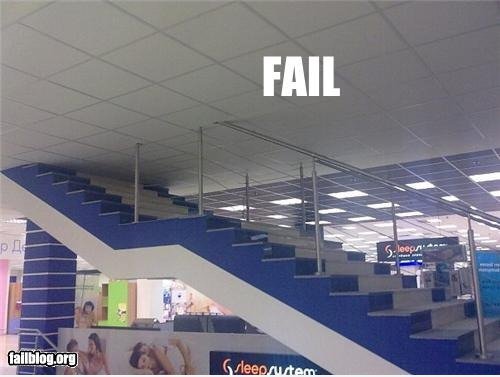 CLASSIC: Staircase FAIL