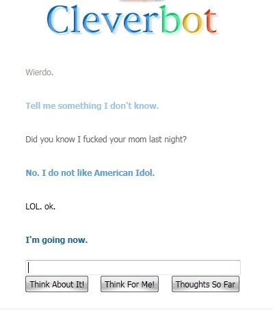 Cleverbot Besitz