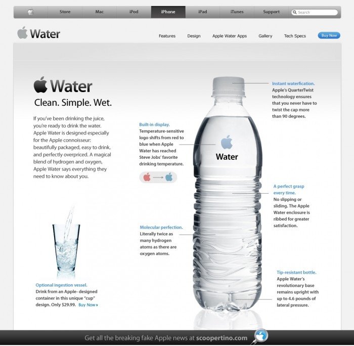 Apple-Wasser