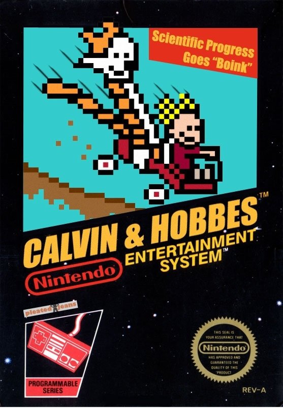 Calvin and Hobbes Nintendo Video Game