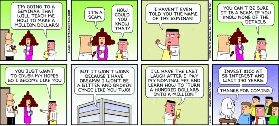 Dilbert: Wie man eine Million Dollar machen