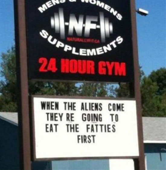 aliens fressen die dicken zuerst (: