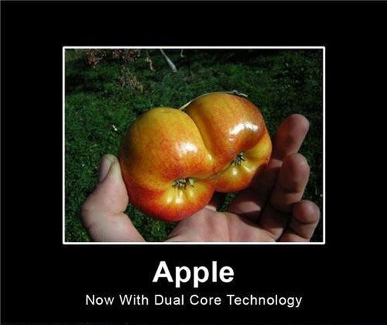 apple now with dual core technology