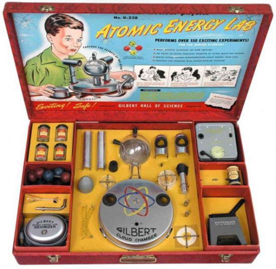 Atomarers Spiel-Labor - lässt Kinderaugen werden strahlen ;)