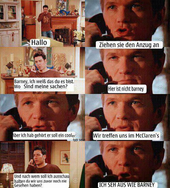 Barney Stinson - Hallo