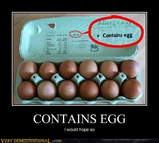 contain egg