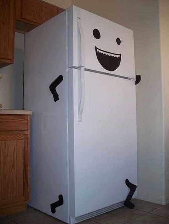 Der rennende Kühlschrank