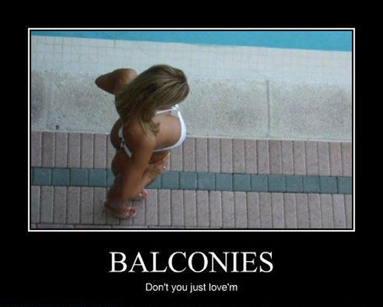 Dont you just love balconies