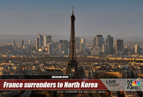 france surrenders to north korea 4438