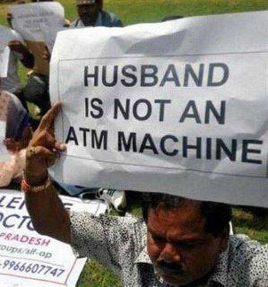 husband is not an atm machine