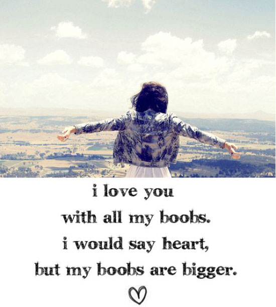 i love you with all my boobs 4153