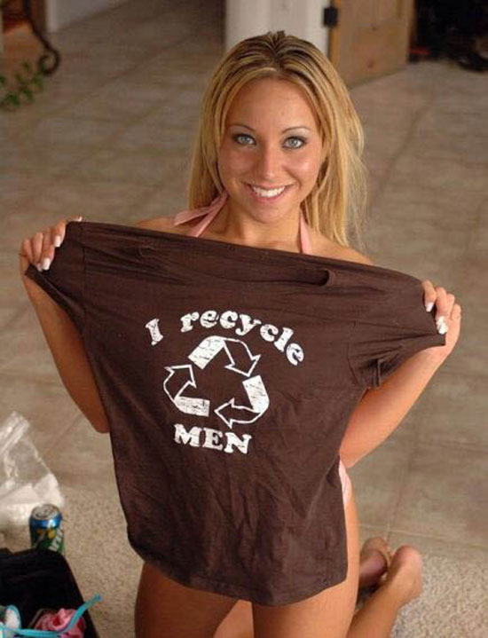 i recycle men