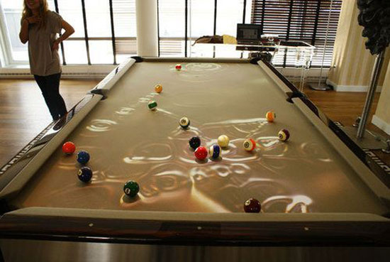 intresting pool table