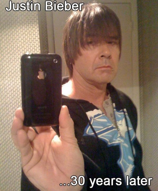 justin bieber in 30 years later