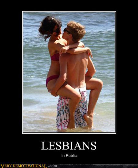 lesbians in public