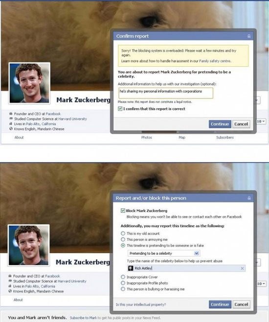Loook Mark Zuckerberg