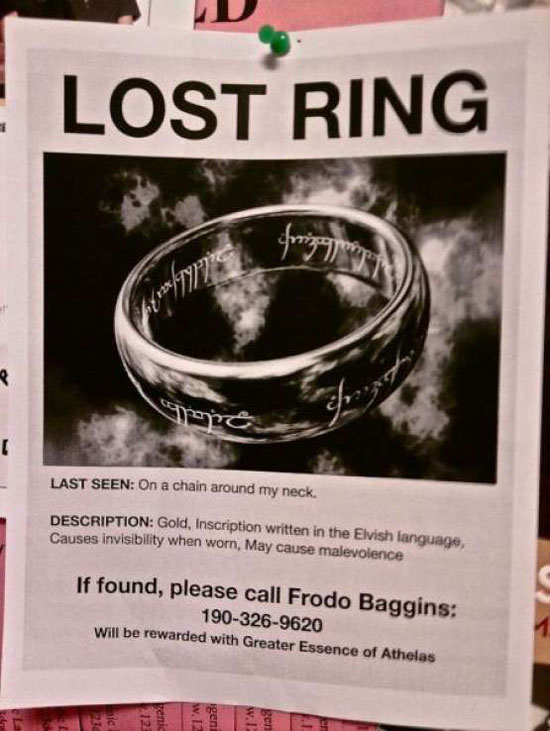 lost ring